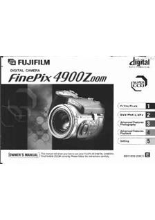 Fujifilm FinePix 4900 manual. Camera Instructions.